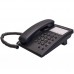 Τηλεφωνική Συσκευή Ξενοδοχειακού Τύπου Panasonic KX-TS550GRB Μαύρο με Emergency Button